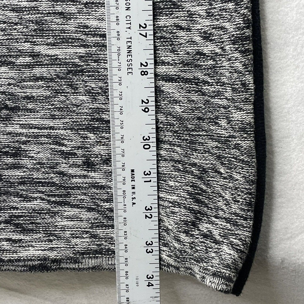 Athleta Womens Size XS‎ Heathered Grey / Black Stretch Long Sleeve Sweater Dress - Picture 7 of 14